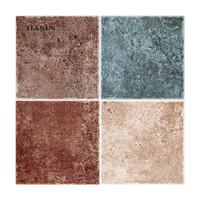 Carreaux de sol en céramique de style marocain pour intérieur, 300x300, motif floral, design moderne, texture parquet, carreaux muraux, marque HASIN