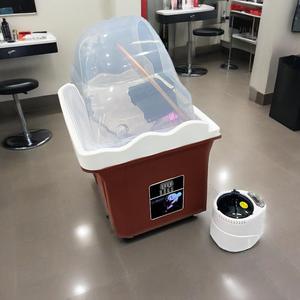 Hot Selling Modern Hair Salon Japanese Head Spa <b>Bed</b> Portable Shampoo Sink Bowl Mobile Hair Wash Basin Portable Shampoo Basin - Product Image 2