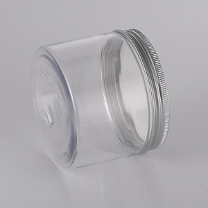 Tarro de plástico con tapa metálica de 800 ml, contenedor redondo de embalaje general para alimentos y té - Product Image 2