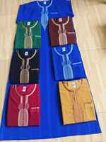 Vestes de sport brodées style marocain islamique personnalisées en gros CCY pour hommes, leggings à jambes larges, costumes africains, maillots