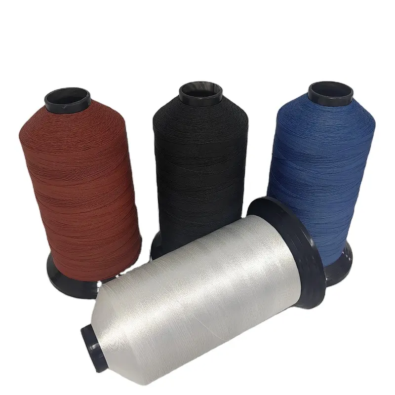 卸売カラフルJHBC-3 PTFEコーティングガラス繊維ミシン糸