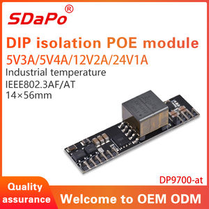 SDAPO-DP9700-AT PoE-Modul für synchrone Berichtigung IEEE 802.3af/bei 5V 4A 12V 2A POE PoE-Modul platine - Product Image 2