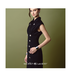 En Stock vestido para mujer vestidos de mujer vestido de tela de alta calidad ropa de verano Enzo & Leo fabricante de Vietnam - Product Image 1