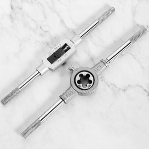 Peralatan Tangan Tad Repair Tool Kit Tading Tap and Die Set M3-M12 Screw Tad Plugs Taper - Product Image 5