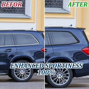 Maßgefertigte Auto-Zubehörteile Schwarze Tür Chrom-Fenster Dekorative Zierleiste für Mercedes Benz GLS Maybach X166 2012-2019 - Product Image 6