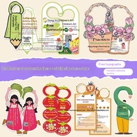 Cartes promotionnelles personnalisées pour poignées de porte, idéales pour les cours de formation et de danse - Flyers imprimés offset, origine Chine