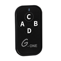 Télécommande RF YET2210 G-One, fréquence 280-868 MHz, 4 boutons, émetteur sans fil, duplicateur de code, clonage pour porte de garage