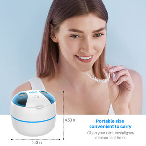 Limpiador Ultrasónico de Dentaduras Postizas 0.2L 24W 45kHz con UV para Dentaduras, Retenedores y Alineadores, Uso Doméstico - Product Image 3