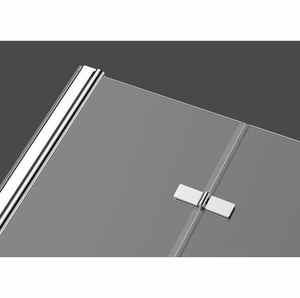 Cabina de ducha plegable <span class=keywords><strong>pequeña</strong></span>, pantalla de ducha de <span class=keywords><strong>bañera</strong></span> de vidrio de 6mm, gran oferta - Product Image 4