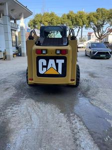 Mini-chargeuse sur pneus d'occasion CAT249D3, faible nombre d'heures de travail, haute qualité, prix bas, chargeuse sur pneus d'occasion CAT 249D3 246D 246C - Product Image 5
