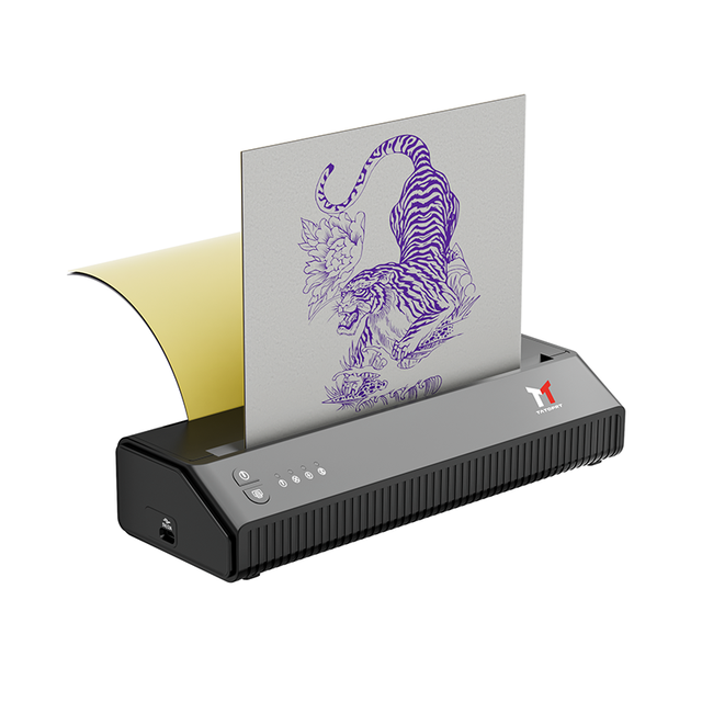 MHT-P8008 New Style Portable Smart Wireless A4 Thermal Printer  A4 Mobile Mini Printer Tattoo Thermal Printer