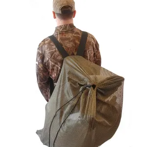 Jagd Zubehör Einstellbare Schulter Straps Netz Decoy Taschen für Ente Goose Decoy Türkei Träger 27 zoll X40inch