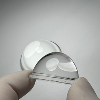 Lentille optique asphérique plan-convexe en silice fondue K9 avec revêtement antireflet pour la collimation laser et la vision industrielle