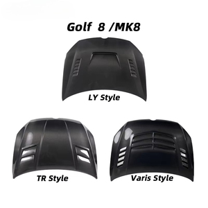Pièce de carrosserie pour tuning automobile VW <span class=keywords><strong>Golf</strong></span> 5 6 8 MK5 MK6 MK7 MK8, capot moteur en fibre de carbone, capot avant pour Volkswagen <span class=keywords><strong>Golf</strong></span> - Product Image 4