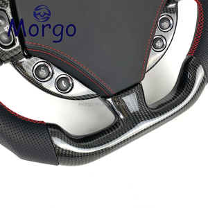 Accesorios para Autos <span class=keywords><strong>Maserati</strong></span> Grancabrio Granturismo <span class=keywords><strong>Gran</strong></span> Turismo <span class=keywords><strong>Gran</strong></span> Cabrio Quattroporte GT GC GTS Volante de Fibra de Carbono - Product Image 3