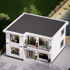 Casa Prefabricada de 130 m² y 2 Pisos con Paneles de Cemento EPS - 1 Sala de Estar, 3 Dormitorios, 2 Baños y 1 Cocina - Product Image 3