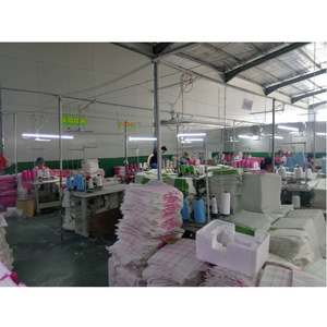 Chiffon de cuisine Xinzhonghua 8 couches 30x38 en coton non adhésif à rayures en fibres de bois rouge et bleu - Product Image 1