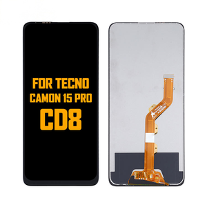หน้าจอสัมผัสสำหรับ Tecno Camon 15 Pro CD8 สำหรับโทรศัพท์มือถือ <span class=keywords><strong>Teno</strong></span> Camon 15 Pro พร้อมจอ LCD รับประกัน 1 ปีสำหรับ Tecno Camon 15 PRO - Product Image 1