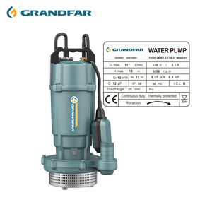Pompes à eau submersibles GRANDFAR personnalisées 0,5 CV, hauteur de refoulement 19,5 m, qualité OEM/OBM, pompe à eau propre QDX1.5-17-0.37 - Product Image 5