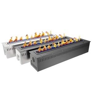Nouvelle Arrivée Cheminée à Bioéthanol au Design Moderne avec Contrôle Intelligent WiFi et Télécommande, Homologuée CE EN, Cheminée Intérieure à Encastrer - Product Image 2