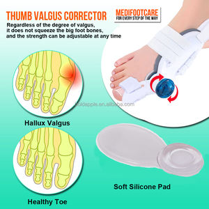 แผ่นรองเท้าใหม่ ตัวแยกนิ้ว<span class=keywords><strong>เท้า</strong></span> <span class=keywords><strong>ที่</strong></span>ดัดนิ้วเท้า แก้ปัญหานิ้วหัวแม่<span class=keywords><strong>เท้า</strong></span>เอียง  อุปกรณ์ดัดนิ้ว<span class=keywords><strong>เท้า</strong></span>แบบปรับได้  ตัวปรับนิ้วหัวแม่เท้าให้ตรง  ตัวแก้ไขนิ้วหัวแม่<span class=keywords><strong>เท้า</strong></span>เอียง - Product Image 6