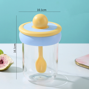 Contenedor de Alimentos de Plástico PP de Grado Alimenticio, Libre de BPA, Portátil, Hermético, Apto para Microondas, Caja para Almacenar Frutas, Cuchara, Yogur, Ensalada - Product Image 4