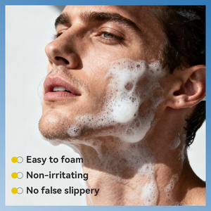 KORMESIC - Limpiador Facial para Hombre, Etiqueta Privada, Venta al por Mayor, 150 g, Control de Grasa y Eliminación de Ácaros, Espuma Abundante, Blanqueador e Hidratante - Product Image 5