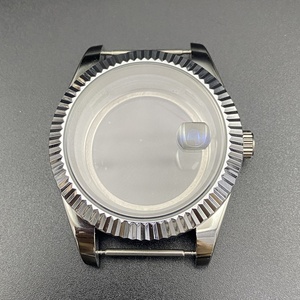 Boîtier de montre en acier inoxydable 8285 en or/or rose 41 mm avec verre saphir transparent et <span class=keywords><strong>loupe</strong></span> - Product Image 4
