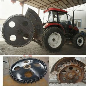 Мощный асфальтофрезерный траншеекопатель для копки в твердых поверхностях и прокладки трубопроводов, коммерческий дисковый траншеекопатель для тракторов - Product Image 5