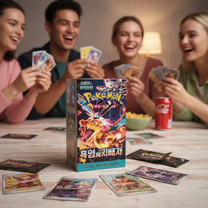 โปเกมอน SV3 รุ่ลเลอร์ แบล็คเฟลม แพ็ค บ็อกซ์ 30 ซอง 150 แผ่น การ์ดสะสม TCG ผลิตในเกาหลี สำหรับใช้ในงานปาร์ตี้ - Product Image 3