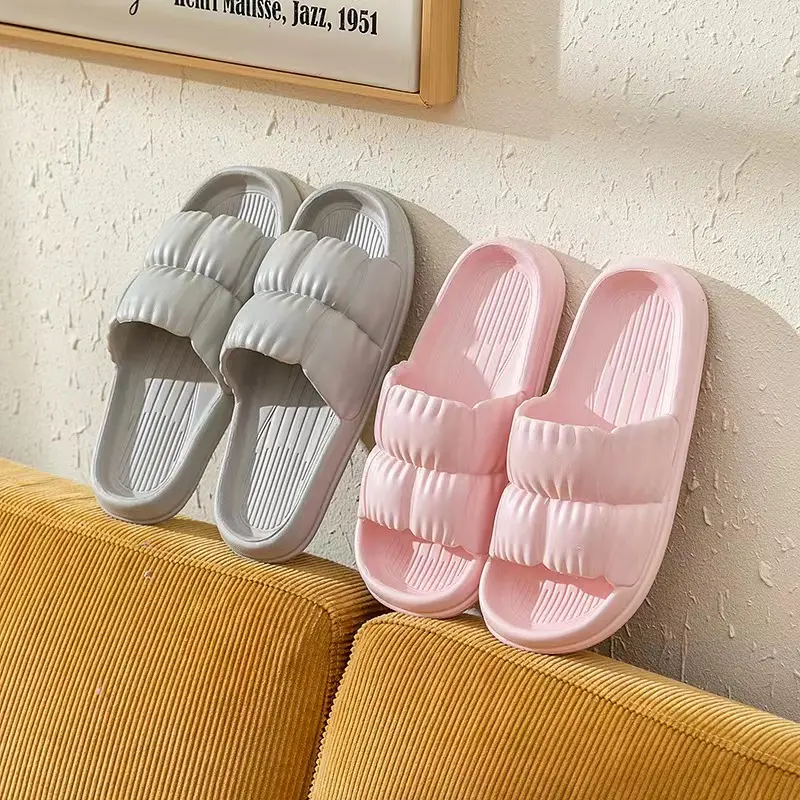 2023 женские тапочки с мягкой подошвой и облаком на толстой платформе пляжные сандалии на открытом воздухе летние Нескользящие шлепанцы