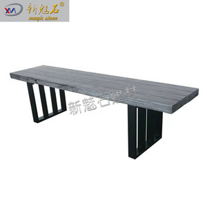 New Magic Stone Outdoor Bench 3Cm Thick Grc Cement Vintage Style <b>Garden</b> Seating - Product Image 5