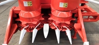 Hacheuse à herbe à haute efficacité 4 roues motrices, moteur 80 CV, pour la récolte de fourrage et de l'ensilage pour tracteur