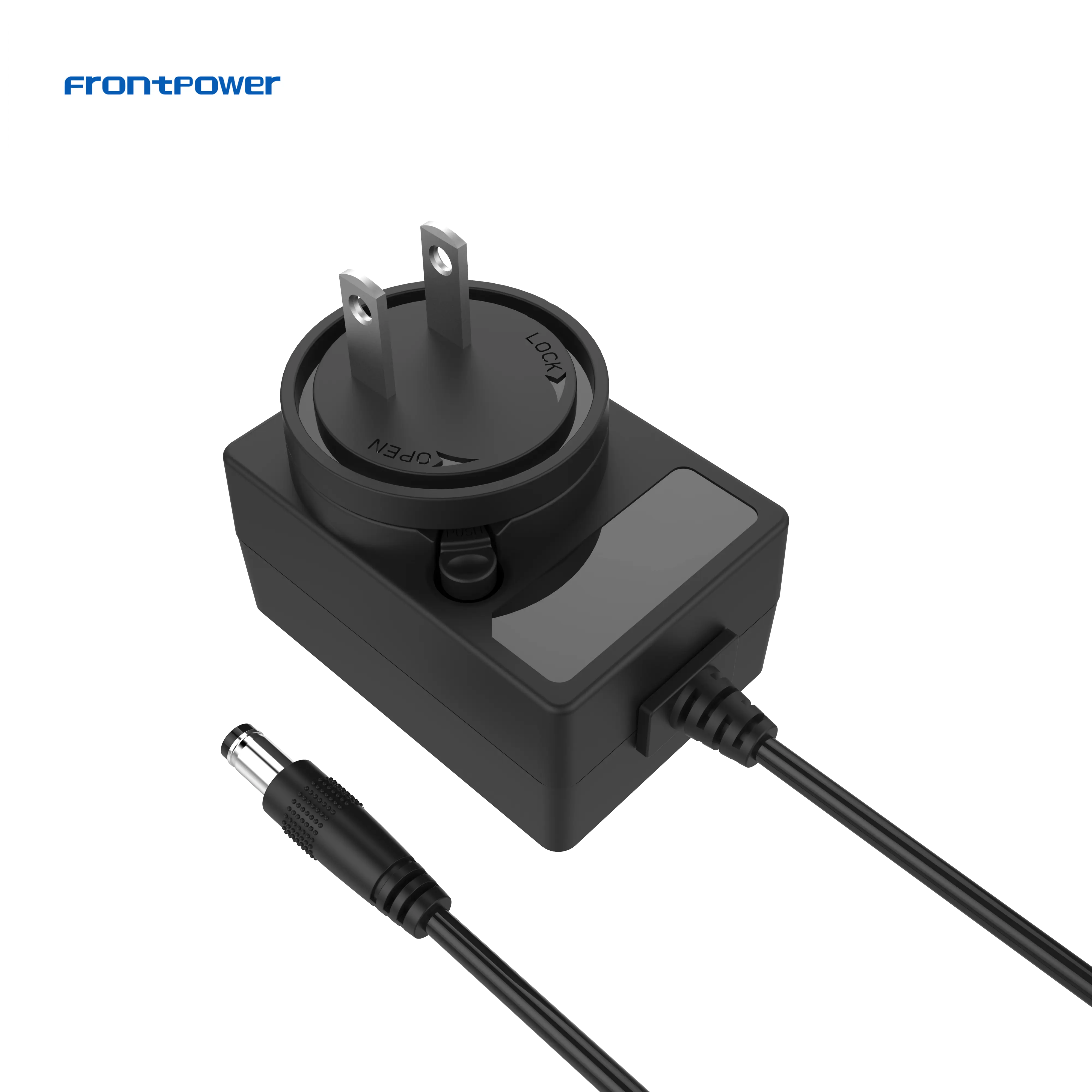 Frontpower 5V 6V 8V 9V 12V 24V 0.5A 1A 2A 2.5A US EU UK AU Plug ACDC Charger Power Adapter untuk Media ponsel