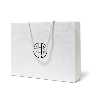 Bolsa de compras de regalo de lujo con diseño de logotipo personalizado impreso único de fábrica de alta calidad para ropa - Product Image 5
