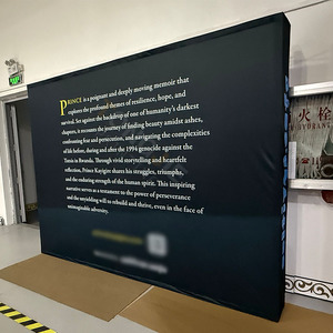 Chất lượng cao Pop Up biểu ngữ đứng thảm đỏ chữ ký <span class=keywords><strong>Backdrop</strong></span> tường - Product Image 4