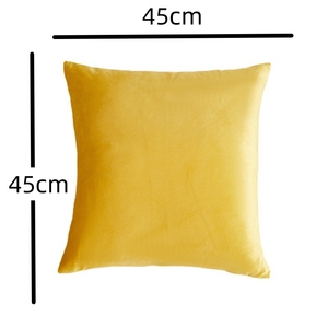 Luxury Multicolor Velvet Cushion Covers Woven Plain Square Soft <strong>Throw</strong> Pillow for Home and Hotel Use - Product Image 2