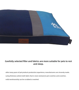 Oxford vải kẹo Dải mô hình tất cả các mùa Pet Mat cho chó mèo nghỉ ngơi ngủ - Product Image 5