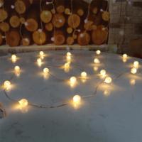 Guirlandes lumineuses LED blanc chaud 20L, alimentées par prise, écologiques, pour décorations de Noël, de maison, de fêtes et de mariages