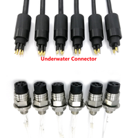 Subconn Micro circulaire 8pin femelle cloison mâle câble MCBH8F MCIL8M sous-marin sous-marin Rov Ip69 étanche Double tête connecteur