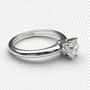 Round Cut Lab Grown Diamond <b>Solitaire</b> <b>Ring</b> 925 <b>Silver</b> / 10KT 14KT 18KT Gold Classic <b>Ring</b> For Sale By Exporters - Product Image 3