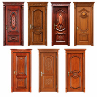 Porte en bois massif sculptée à la main, finition moderne, de haute qualité, pour l'intérieur, étanche, garantie 5 ans, pour villa