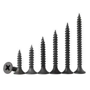 Metric Drywall Black Gypsum Board Screw Drywall Screw To Wood