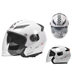 Casques de <span class=keywords><strong>moto</strong></span> ABS personnalisés à prix abordable avec feux arrière LED, casques de <span class=keywords><strong>moto</strong></span> en coton, casques demi-visage personnalisés, fabricants de casques de <span class=keywords><strong>moto</strong></span> - Product Image 1