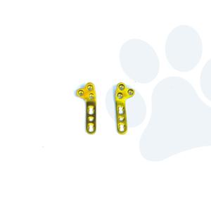 Placa de Bloqueo TPLO de <span class=keywords><strong>2</strong></span>.0mm para Cirugía Ortopédica Veterinaria y Fijación por Osteotomía de Nivelación del Plato Tibial - Product Image 1