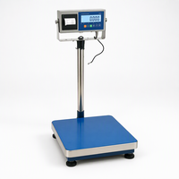 Timbangan Digital Berkualitas Tinggi 500kg dengan Layar LED dan Printer OEM TCS Bahan Besi Las Kapasitas 150kg Akurasi 10g