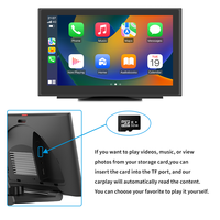 Maustor 7 pouces Portable Carplay écran pour voiture Apple Carplay Android Auto universel autoradio GPS Navigation avec BT WIFI FM