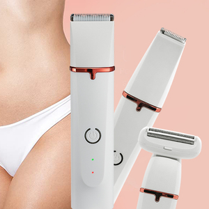 3 Trong 1 Ướt/Khô Điện Cơ Thể Tóc Tông Đơ Không Thấm Nước Trên Khuôn Mặt Tóc Loại Bỏ Máy Cạo Râu Dao Cạo Cho Không Đau Cắt Tỉa của Mu Fa - Product Image 3