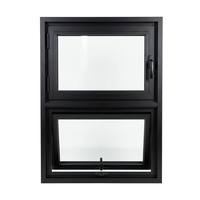 Ventana de Aluminio con Vidrio Templado de Lujo, Aislamiento Acústico, Resistencia al Calor y a Impactos, Apertura y Colocación Externa