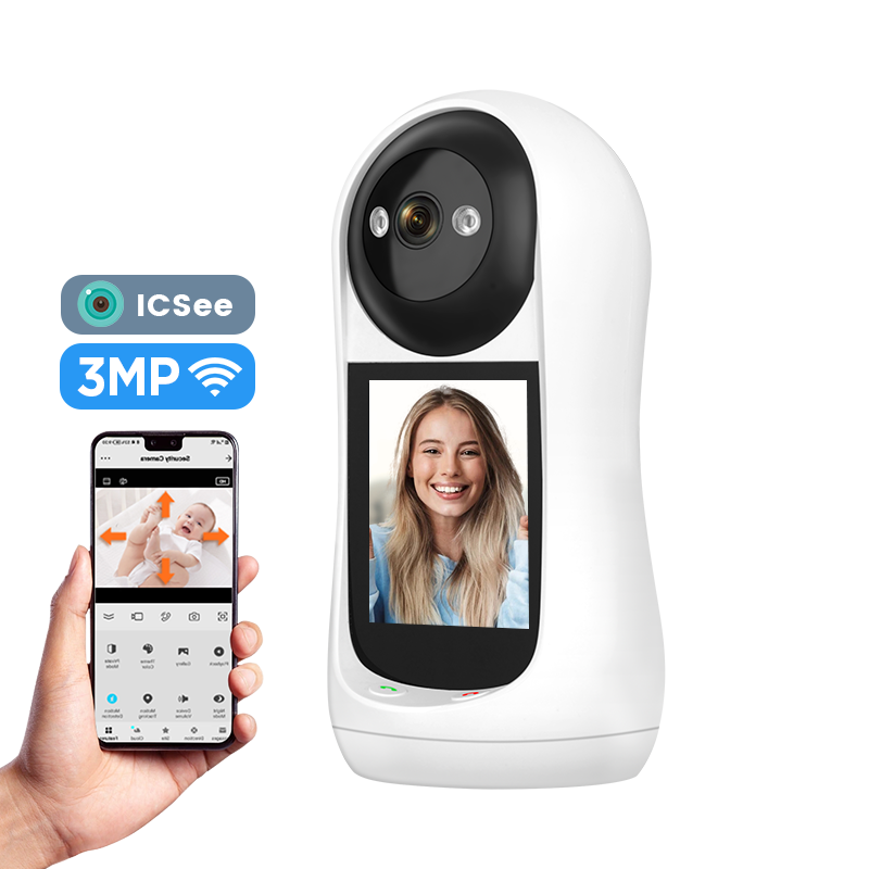 3MP 2K WiFi Smart Baby Monitor